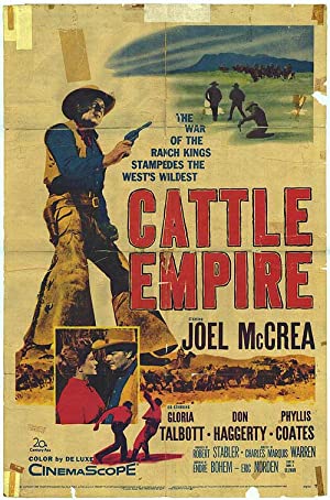 Cattle Empire (1958) starring Joel McCrea on DVD on DVD